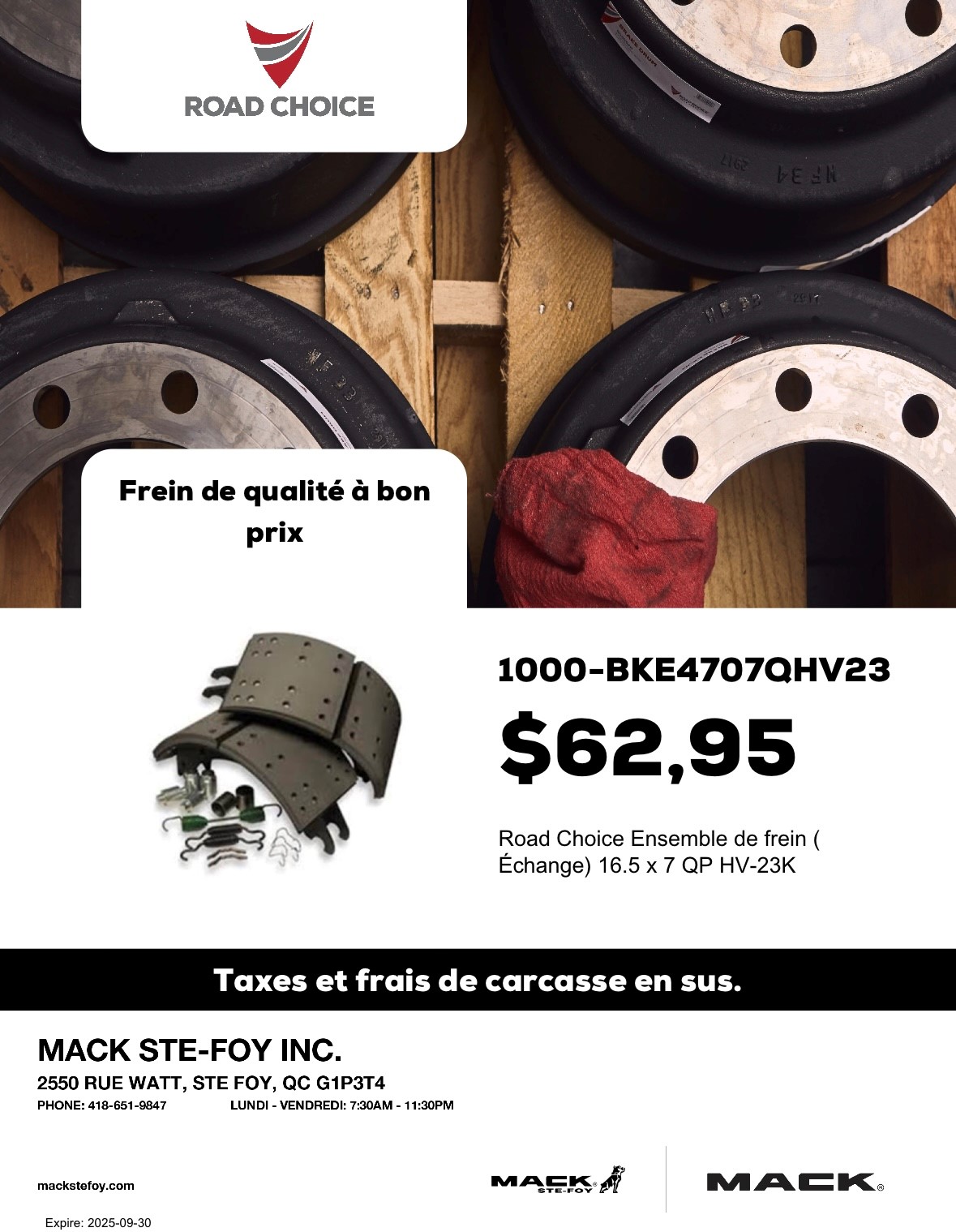 Road Choice fait par Meritor